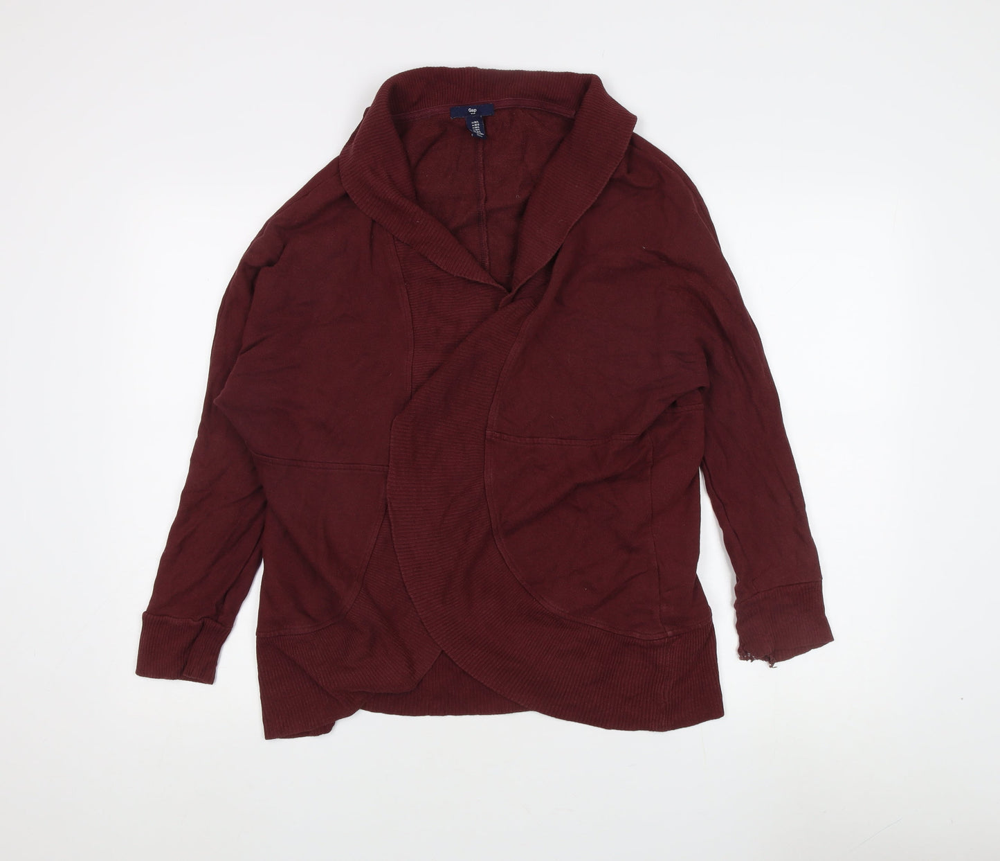 Gap Women's Brown Open Front Cardigan M/L Cotton Modal