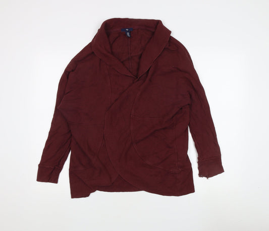 Gap Women's Brown Open Front Cardigan M/L Cotton Modal