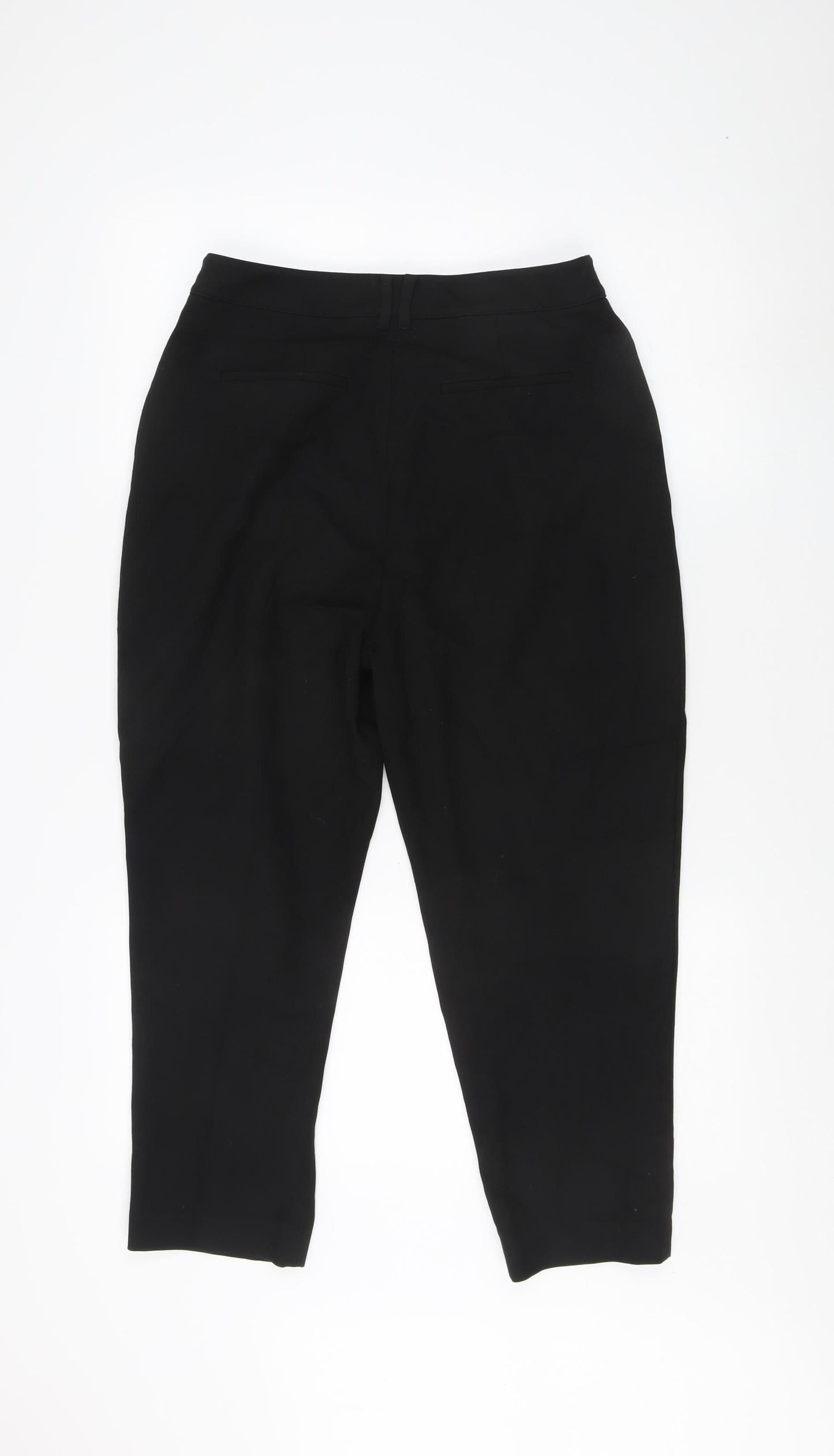 Whistles Women's Black Trousers Size 10 Cotton