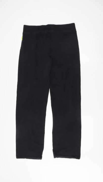 Pure Lime Women's Black Straight Trousers Size 14