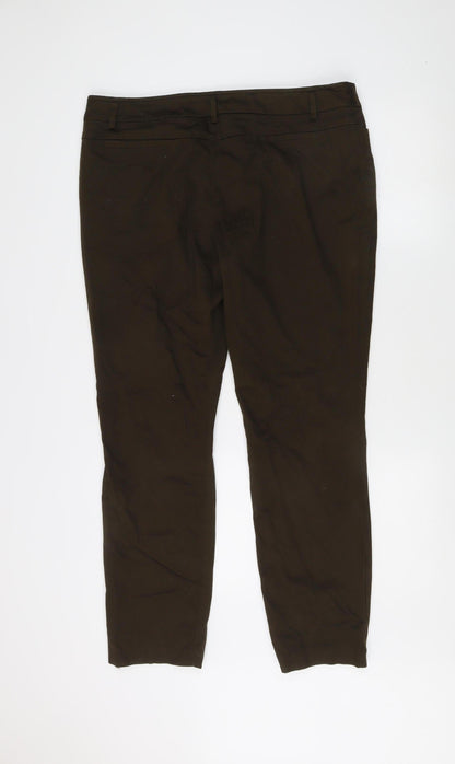 John Rocha Women's Brown Trousers Size 16