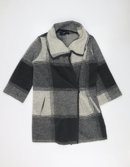 Womens UK Size M Paul Costelloe Grey Overcoat