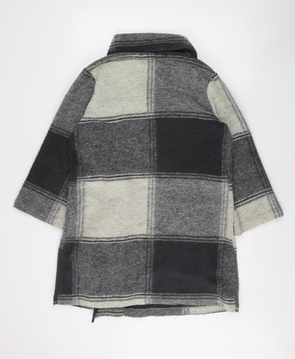 Womens UK Size M Paul Costelloe Grey Overcoat
