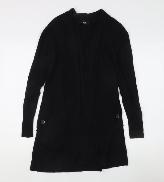 Womens UK Size S Wallis Black Cardigan Jumper