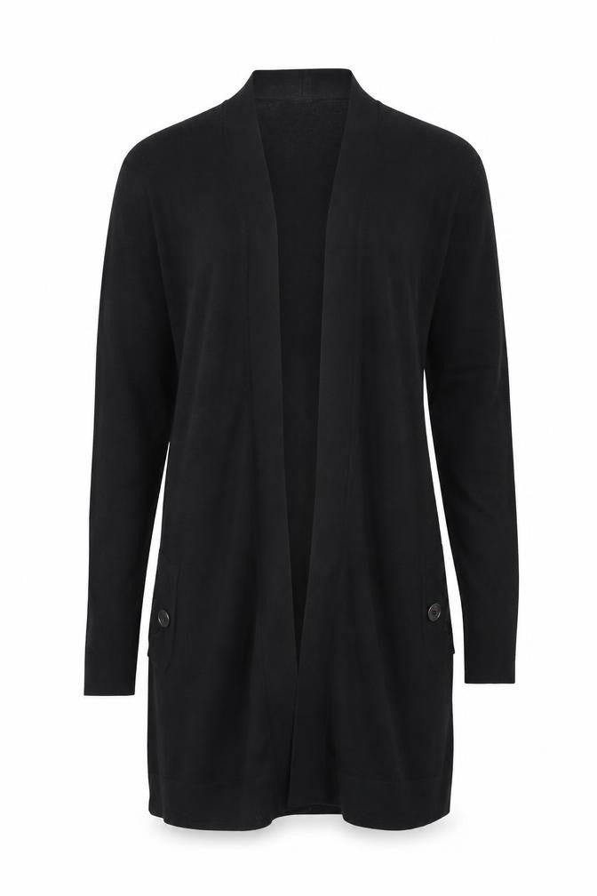 Womens UK Size S Wallis Black Cardigan Jumper