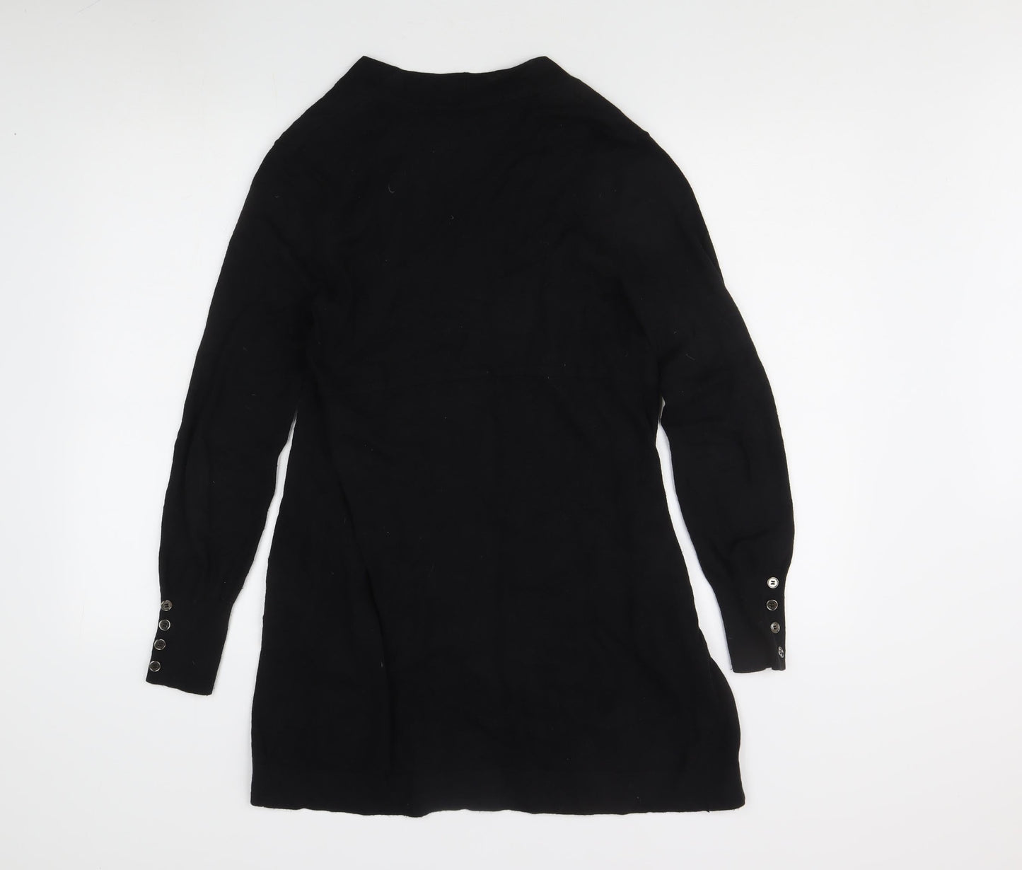 Womens UK Size S Wallis Black Cardigan Jumper