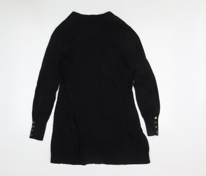 Womens UK Size S Wallis Black Cardigan Jumper