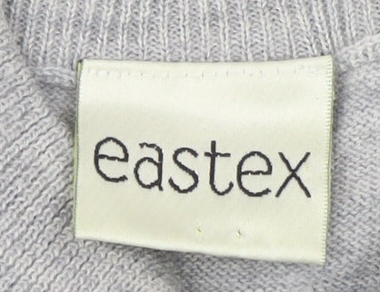 Eastex Women's Grey Pullover Jumper, Size 12