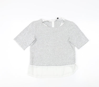 Banana Republic Women's White Petite Top, Size S