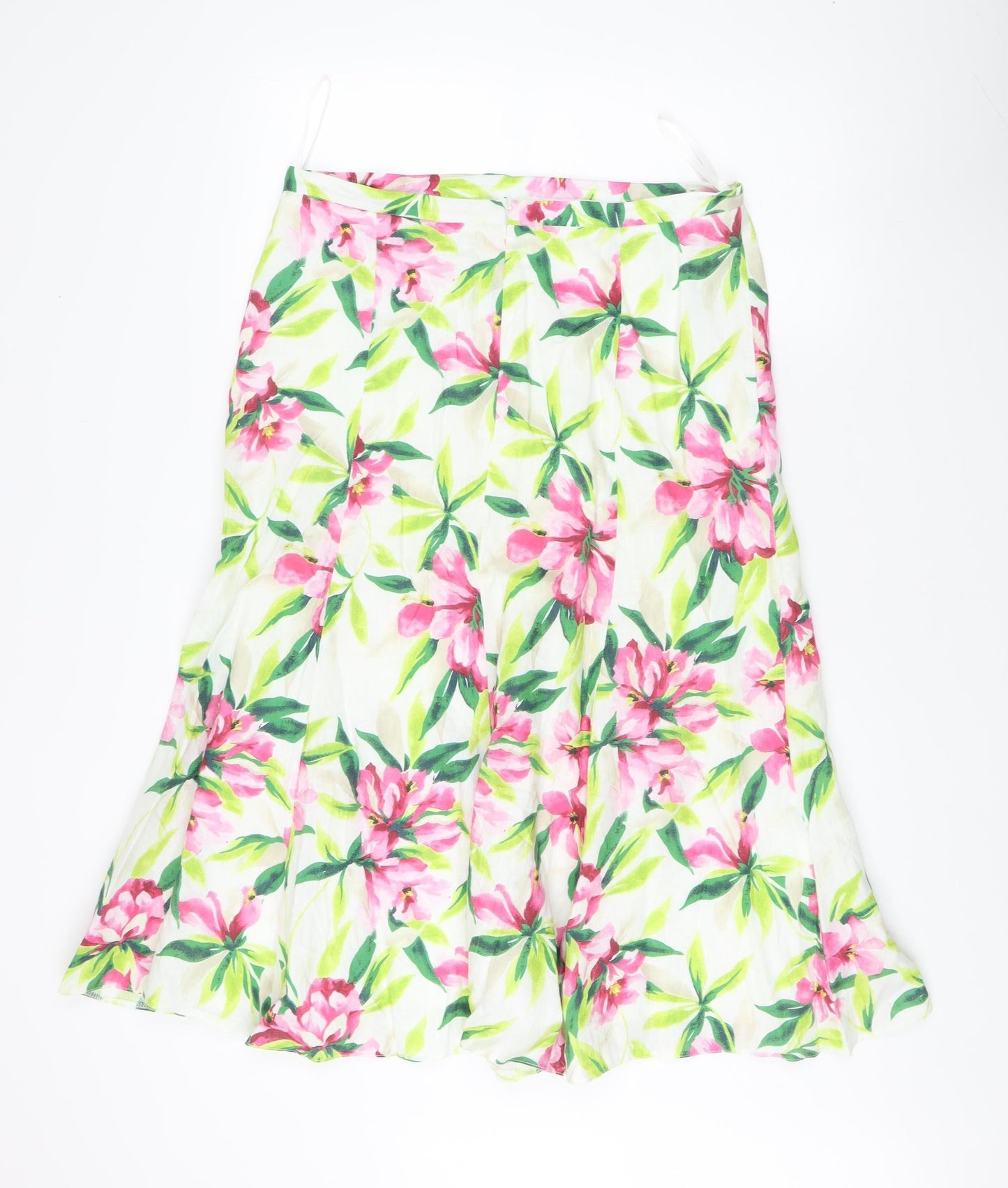 Womens UK Size 12 Viyella Flare  Skirt