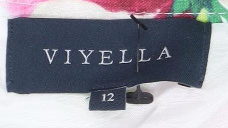 Womens UK Size 12 Viyella Flare  Skirt