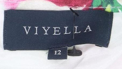 Womens UK Size 12 Viyella Flare  Skirt