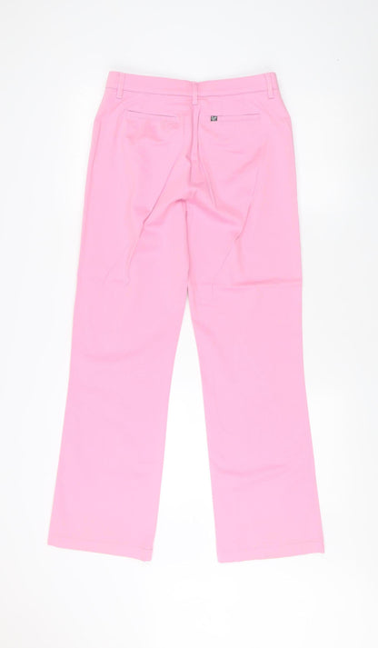 Lyle & Scott Women’s Pink Trousers, Size 8, Cotton