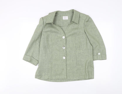 Eastex Green Women’s Blazer Size 16 3/4 Sleeve