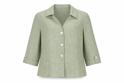 Eastex Green Women’s Blazer Size 16 3/4 Sleeve