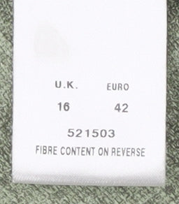 Eastex Green Women’s Blazer Size 16 3/4 Sleeve