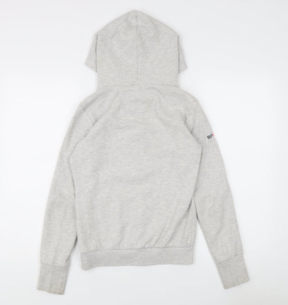 Superdry Women's Grey Full Zip Hoodie - S