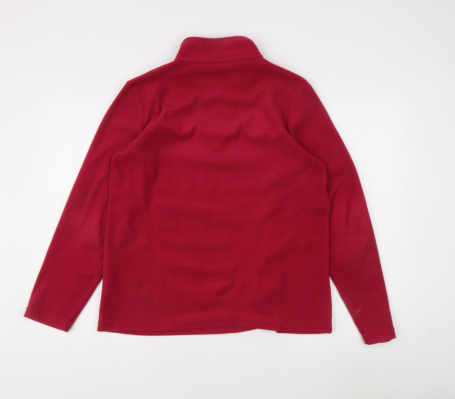 Regatta Women's Red Fleece Lightweight Sweatshirt Size 14