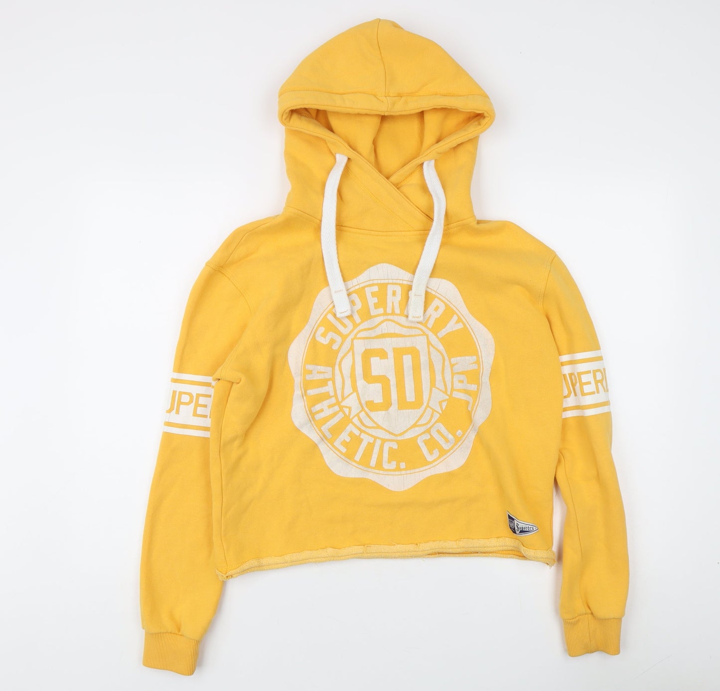 Superdry Women's Yellow XS Pullover Hoodie
