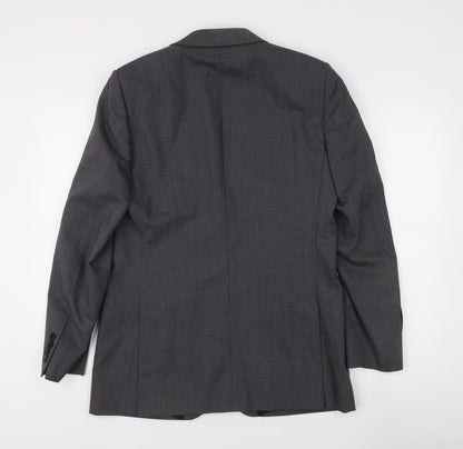 Mens UK Size 38 Reiss Regular Grey Suit Jacket