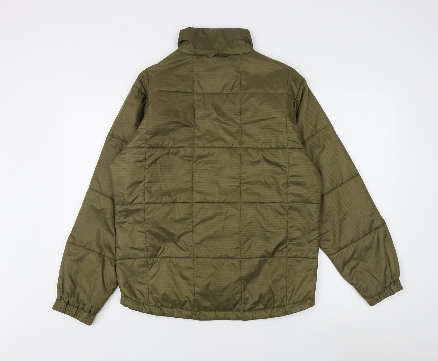 Womens UK Size S Columbia Green Puffer Jacket