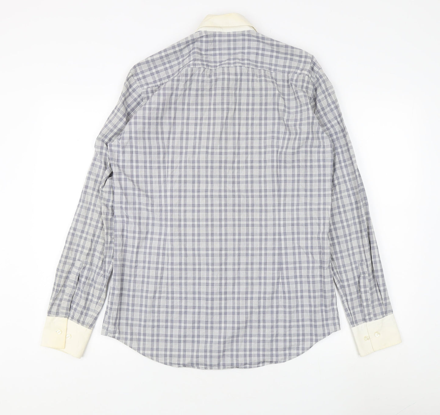Mens UK Collar Size 39 Boss Smart Multicoloured  Dress Shirt