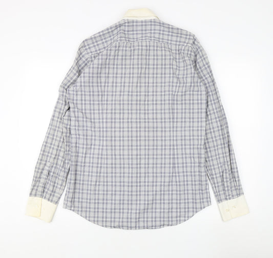 Mens UK Collar Size 39 Boss Smart Multicoloured  Dress Shirt