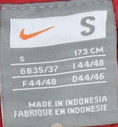 Unisex Adults UK Size S Nike Red Basic Jacket