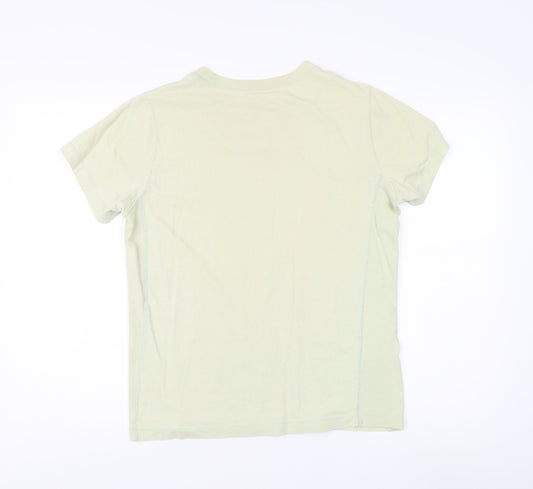 Champion Women's Green Basic T-Shirt - Medium, Casual Wear