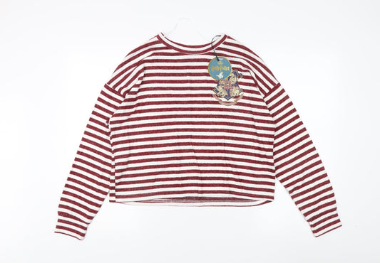 Womens UK Size 14 Harry Potter Red Pullover Sweatshirt