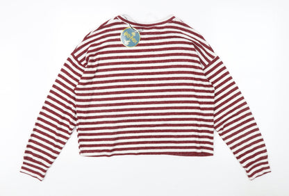 Womens UK Size 14 Harry Potter Red Pullover Sweatshirt