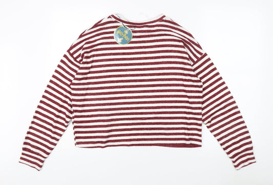 Womens UK Size 14 Harry Potter Red Pullover Sweatshirt