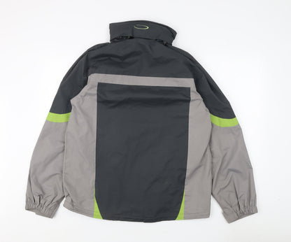 Mens UK Size S Mountainlife Multicoloured Windbreaker Coat