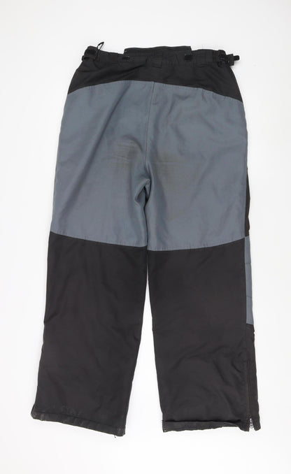 Unitech Men's Black Snow Pants, Size 14, Insulated