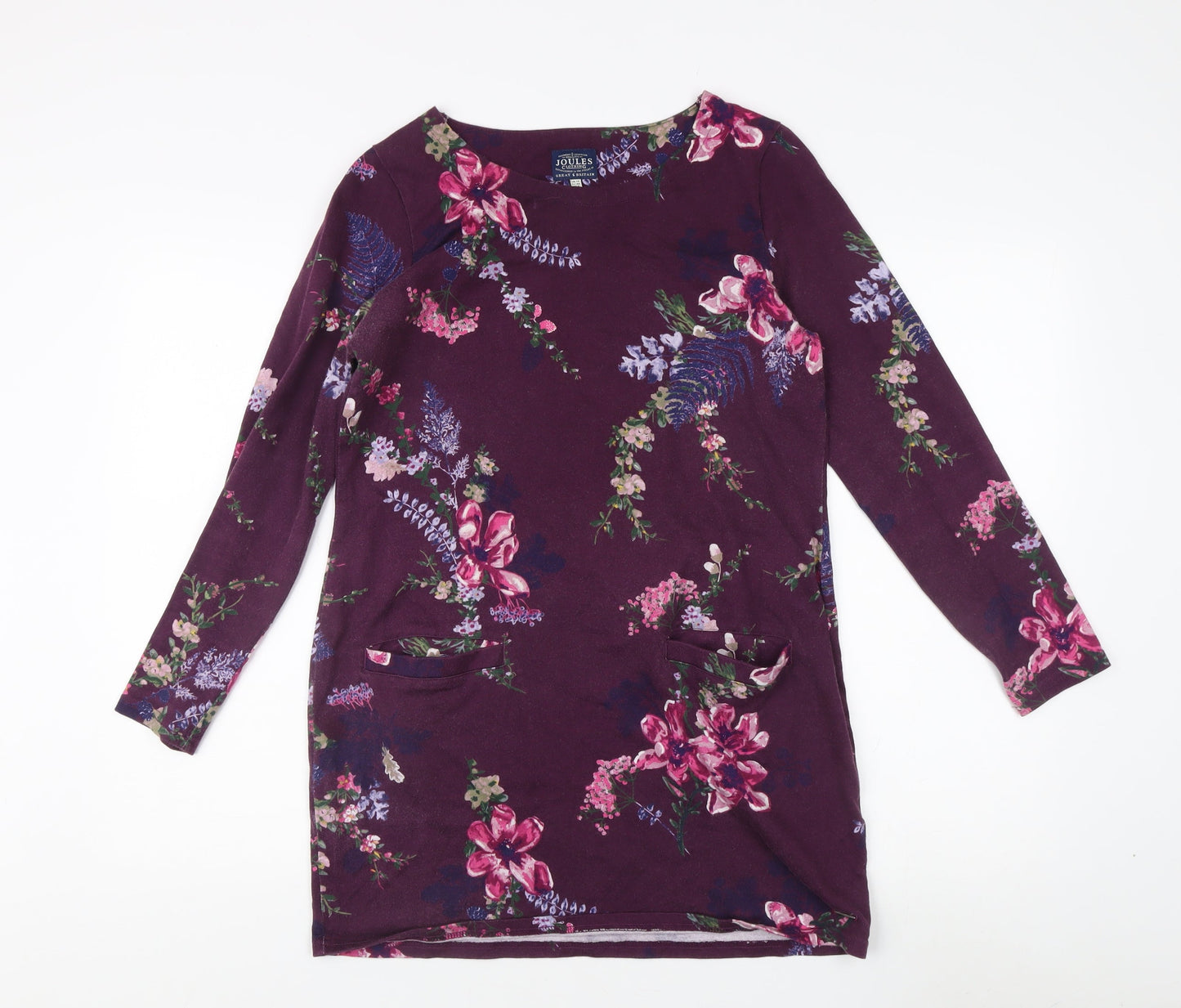 Womens UK Size 12 Joules Multicoloured Tunic Blouse