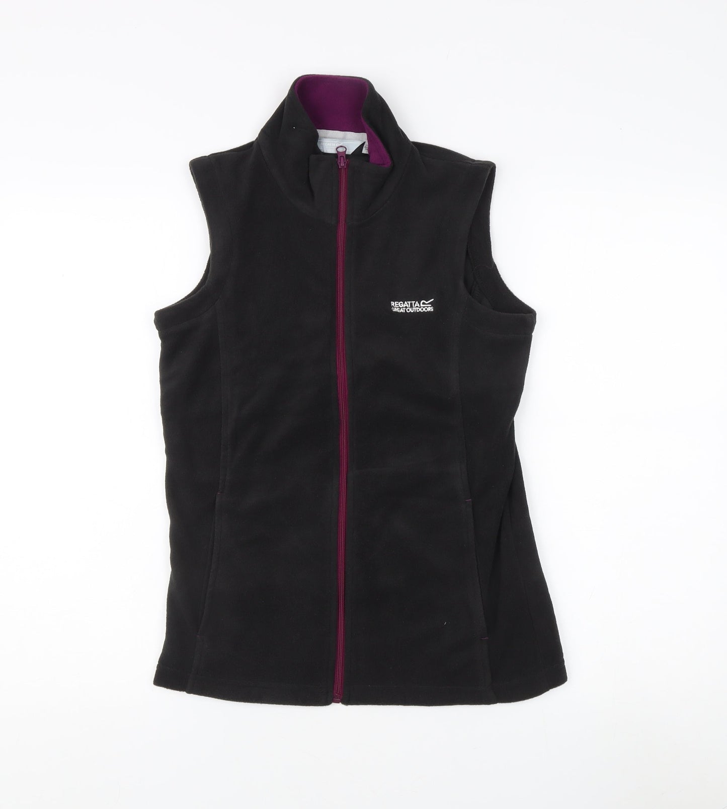 Regatta Women's Black Fleece Waistcoat UK 8
