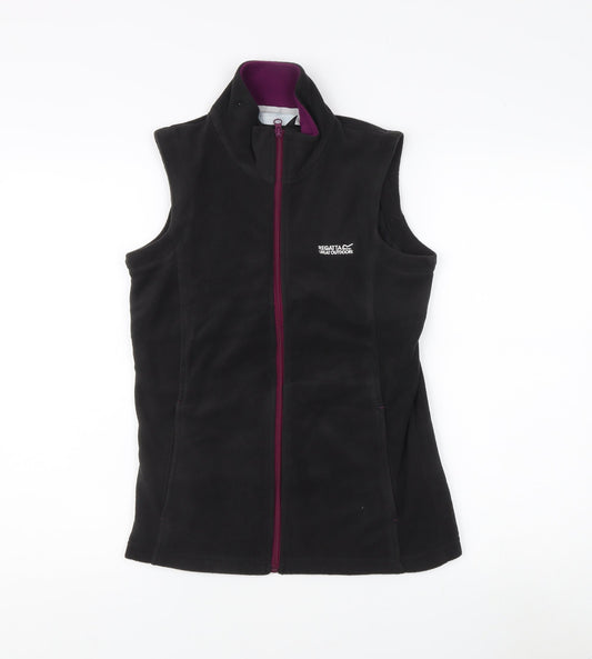 Regatta Women's Black Fleece Waistcoat UK 8