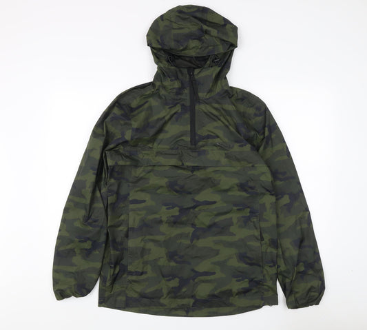 Mens UK Size S TOG24 Green Pullover Hoodie