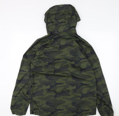 Mens UK Size S TOG24 Green Pullover Hoodie