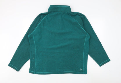 Regatta Women's Green Sweatshirt - Size 20 Outdoor Zip