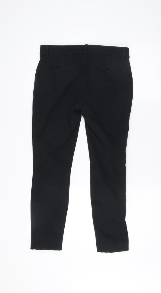 Womens UK Size 4 Regular Gap  Ankle Black Trousers