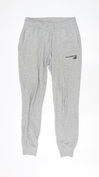 New Balance Men's Grey Jogger Tracksuit Pants Size S