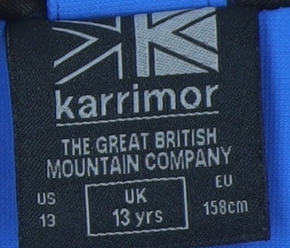 Karrimor Boys Blue Waterproof Rain Coat 13 Years