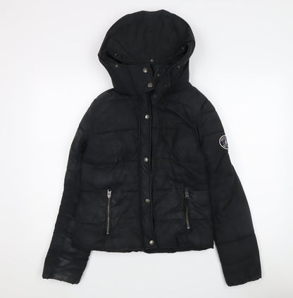 Abercrombie & Fitch Women's Black Puffer Jacket S