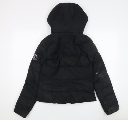 Abercrombie & Fitch Women's Black Puffer Jacket S