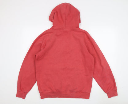 Nicce Unisex Red Hoodie - S, Drawstring Pullover