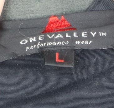 Mens UK Size L One Valley Black Basic Jacket