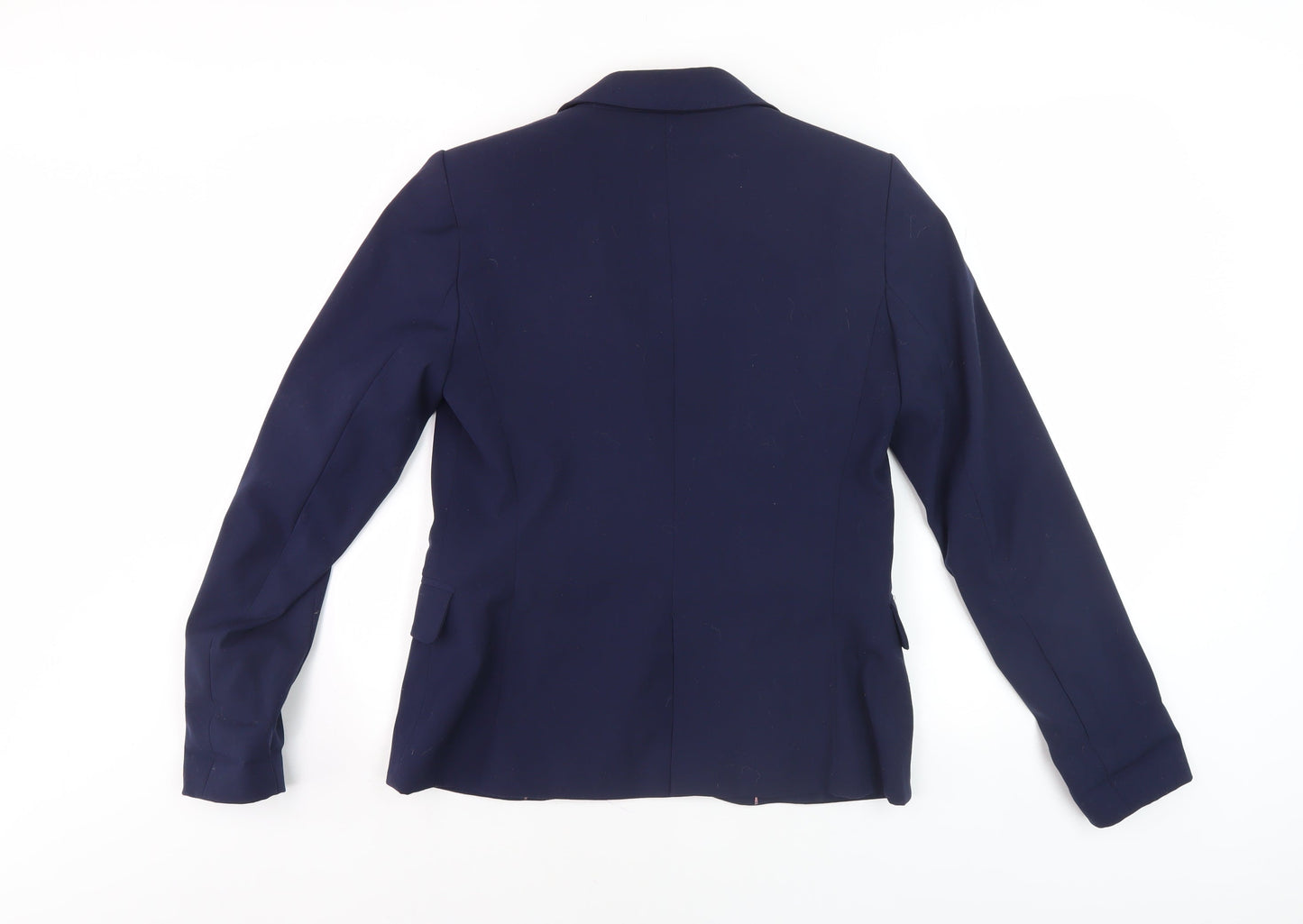 Womens UK Size 12 Stradivarius Blue Basic Jacket