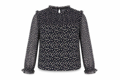 Womens UK Size S Oasis Black Basic Blouse