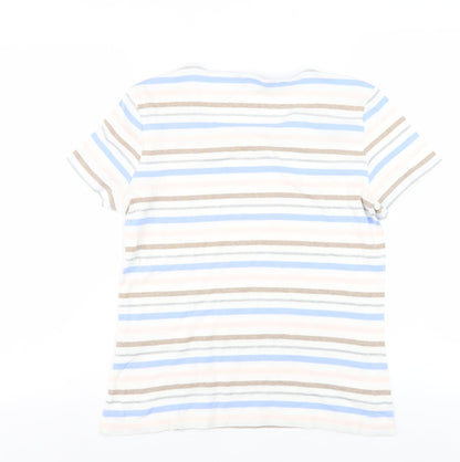 Womens UK Size 14 Maine Multicoloured Basic T-Shirt